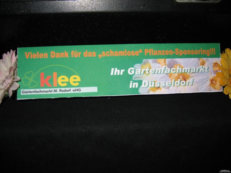 Schamlos IV – Die Blümchen- und Bienchen-Party, Düsseldorf, 2007