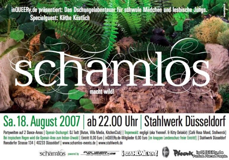 Schamlos VI – macht wild! Das Dschungelabenteuer, Düsseldorf, 2007