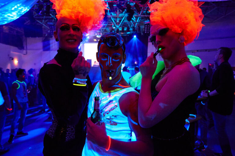 Schamlos – Black Light Night, zakk Düsseldorf, 2016